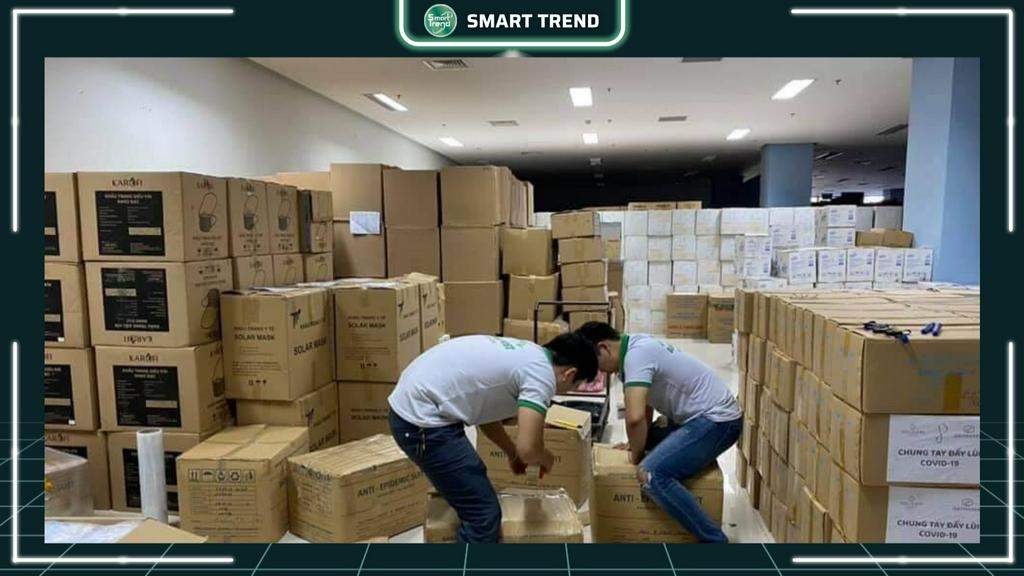 Kho hàng của Shop Smart Trend tại Tp.HCM