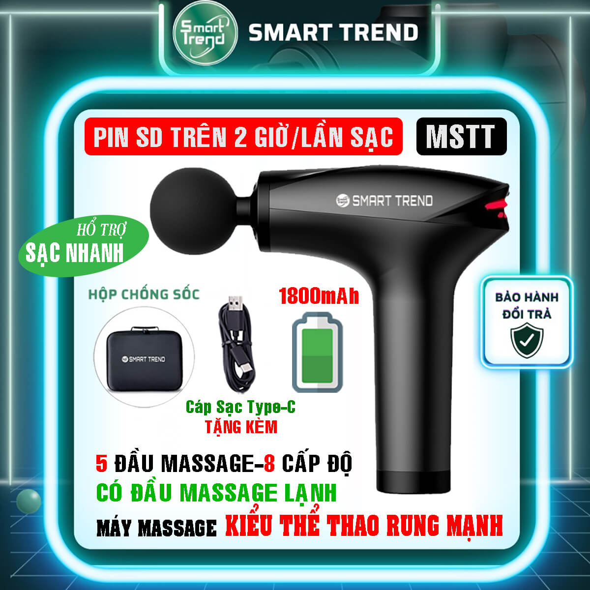 Máy massage cầm tay Smart Trend MSTT