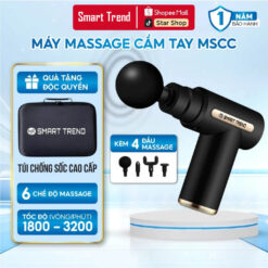 Máy Massage Cầm Tay Smart Trend MSCB – 4 Đầu, 6 Cấp Độ Massage