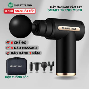 Máy Massage Cầm Tay Smart Trend MSCB - 4 Đầu, 6 Cấp Độ Massage