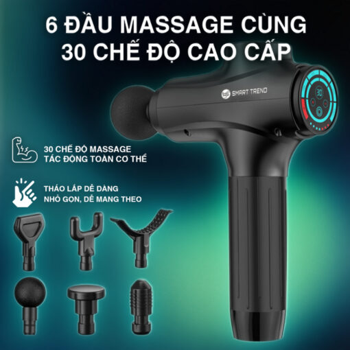 Máy Massage Cầm Tay Đấm Lưng Cao Cấp Smart Trend MSCL04