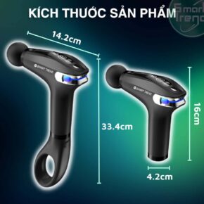 Máy massage cầm tay Smart Trend MSTL có tay cầm nối dài tháo lắp thông minh 3 May Massage Cam Tay Smart Trend MSTL 3