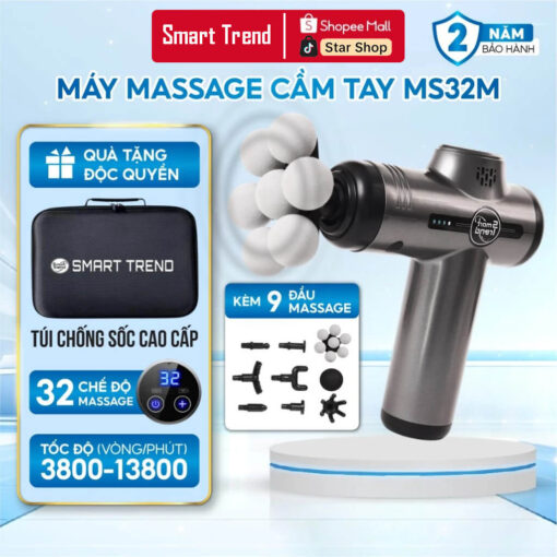 Top 5 Sản Phẩm Công Nghệ Hot Đáng Mua Nhất Năm 2025 - Xu Hướng Công Nghệ Mới 5 Máy Massage Cầm Tay Smart Trend MS32M 32 Chế Độ, 8 Đầu Mát Xa
