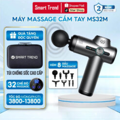 Máy Massage Cầm Tay Smart Trend MS32M 32 Chế Độ, 8 Đầu Mát Xa