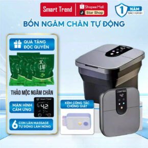 Bồn Ngâm Chân SMART TREND: Massage, Làm Nóng, Gấp Gọn.