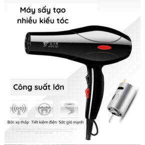 Máy Sấy Tóc Deliya 8018 2200W - 6 Chế Độ Sấy, 5 Phụ Kiện Cao Cấp, Sấy Nhanh Khô, Chính Hãng 2 083dcc11a67585e2876c7cfa13369433