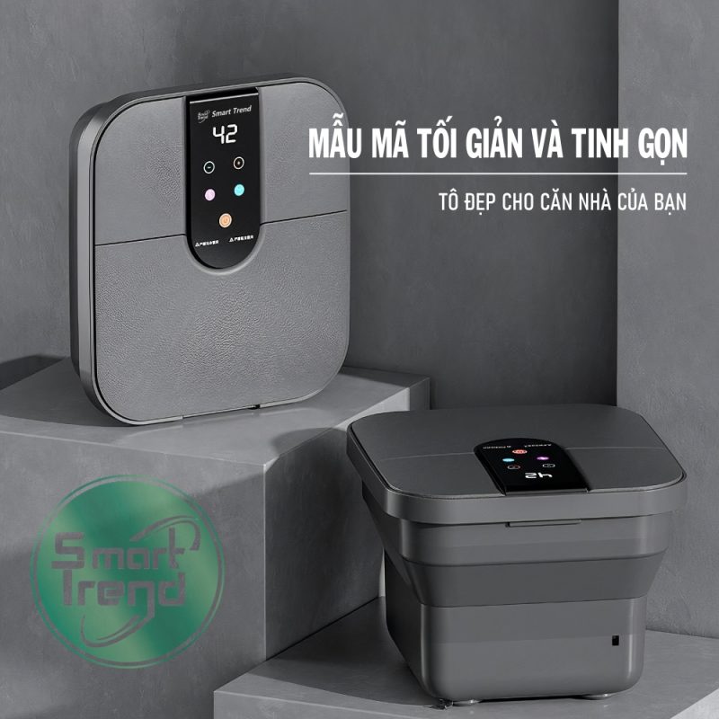 Bồn Ngâm Chân Massage Gấp Gọn Smart Trend