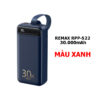 Pin Sạc Dự Phòng Remax RPP-522 30000mAh - Sạc Nhanh QC3.0, PD20W, An Toàn Hiệu Quả 1 RPP 522 XANH