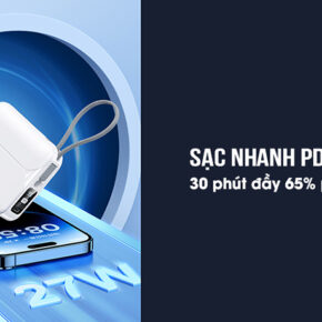 Pin Sạc Dự Phòng Remax RPP-553 20000mAh - Củ Sạc Kiêm Pin Dự Phòng 3in1, Sạc Nhanh PD 27W 8 cu sac kiem sac du phong da nang 3in1 20000mah remax rpp 553 2 21112022