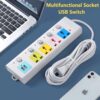 Ổ Cắm Điện Đa Năng Thông Minh B40 - 4 Ổ Cắm, 2 Cổng USB, Công Tắc Riêng, Chống Cháy Nổ, An Toàn Tuyệt Đối 4 b9f55bc956ba429aa40caacf7193d667tplv o3syd03w52 origin jpeg