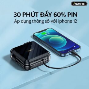 Pin Sạc Dự Phòng Remax RPP-276 15000mAh - Sạc Nhanh, Tích Hợp Cáp, Sạc Trực Tiếp AC 10 5 3e407f27 32b6 41c7 9e79 d0f625044f92
