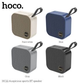 Loa Bluetooth Mini Hoco HC22 V5.2 – Âm Thanh Sống Động, TWS, USB, Thẻ Nhớ, FM, Pin 4 Giờ