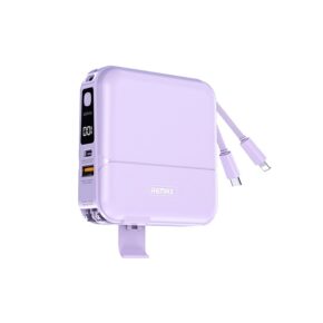 Pin Sạc Dự Phòng Remax RPP-276 15000mAh - Sạc Nhanh, Tích Hợp Cáp, Sạc Trực Tiếp AC 4 tim f75f471d caa1 46cf a91f dc406c3aa5b9