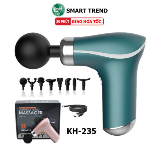 Máy Massage Cầm Tay KH-325 Kèm 8 Đầu Massage, 3 Chế Độ