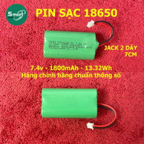 Pin Máy Massage Cầm Tay Smart Trend – Pin Sạc Lithium-ion 7.4V 1800mAh Chính Hãng 4 Jack 2 day