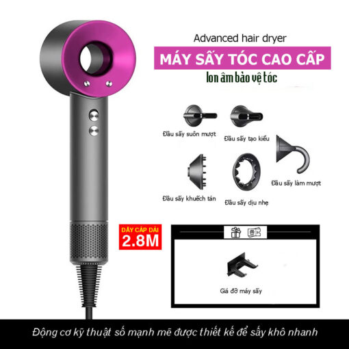 Máy Sấy Tóc Ion Âm 2 Chiều Nóng Lạnh - Lựa Chọn Hoàn Hảo Cho Tóc Mềm Mượt