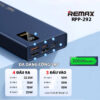 Pin Sạc Dự Phòng Remax RPP-292 20000mAh - Sạc Nhanh PD20W, QC3.0, 4 Cổng Sạc 1 Pin sac du phong Remax RPP 292 17