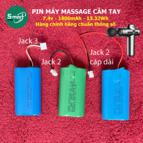 Pin Máy Massage Cầm Tay Smart Trend – Pin Sạc Lithium-ion 7.4V 1800mAh Chính Hãng