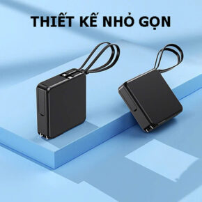 Remax RPP-T1 – Sạc dự phòng không dây 10000mAh tích hợp củ sạc nhanh 22.5W, cáp sẵn, đèn LED tiện lợi 5 Cu sac du phong khong day Remax RPP T1 3