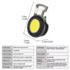 Đèn Pin Mini Kiêm Móc Khóa COB 877 - Siêu Sáng, Nhỏ Gọn, Nam Châm Tiện Lợi 3 sg 11134301 7rceg lrv8f9mqeefr64