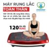 Máy Rung Lắc Toàn Thân Kensonic FR-138 – 300W, 120 Chế Độ Rung, Giảm Mỡ Hiệu Quả, Tăng Sức Đề Kháng