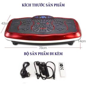 Máy Rung Lắc Toàn Thân Kensonic FR-138 – 300W, 120 Chế Độ Rung, Giảm Mỡ Hiệu Quả, Tăng Sức Đề Kháng 5 May Rung Lac Toan Than Kensonic FR 138 8