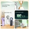 Quạt Cầm Tay Mini ICE FAN JF168 - Pin 6000mAh, Có Sò Lạnh, 199 Cấp Gió, Gấp Gọn Tiện Lợi 3 Quat cam tay So Lanh FJ168 6