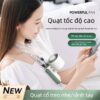Quạt Cầm Tay Mini ICE FAN JF168 - Pin 6000mAh, Có Sò Lạnh, 199 Cấp Gió, Gấp Gọn Tiện Lợi 2 Quat cam tay So Lanh FJ168 8