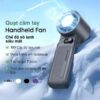 Quạt Cầm Tay Mini ICE FAN JF168 - Pin 6000mAh, Có Sò Lạnh, 199 Cấp Gió, Gấp Gọn Tiện Lợi 6 Quat cam tay So Lanh FJ168 9