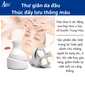 Máy Massage Đầu Alizz AL-12905 – Xoay 360°, Giảm Đau Mỏi, Cải Thiện Giấc Ngủ 2 0945 may massage dau co da mat cam tay alizz al 12905