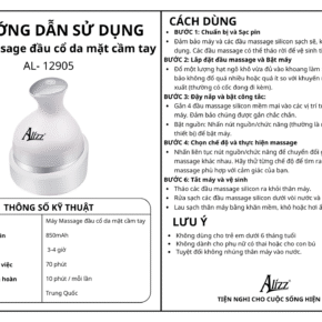 Máy Massage Đầu Alizz AL-12905 – Xoay 360°, Giảm Đau Mỏi, Cải Thiện Giấc Ngủ 8 0946 may massage dau co da mat cam tay alizz al 12905