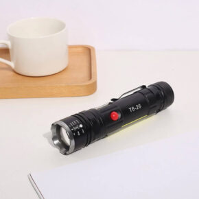 Đèn Pin Cầm Tay Siêu Sáng T6-26 COB – Zoom Xa, Pin Sạc USB, Nam Châm Đuôi 15 Den Pin Cam Tay Sieu Sang T6 26 COB – Zoom Xa Pin Sac USB Nam Cham Duoi 4