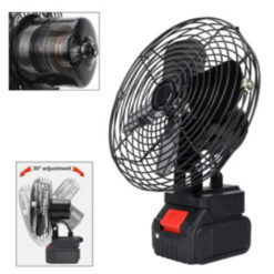Quạt Tích Điện Lồng Sắt SMART TREND 10 Cell Dùng Liên Tục 6 - 8 Giờ, Cánh Sắc Gió Mạnh, Bền Bỉ 4 Quat tich dien long sat pin trau 10