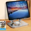Giá Đỡ iPad Xoay 360 Độ DS86 Hợp Kim Nhôm Cao Cấp Chống Rung Lắc 12 gia do iPad xoay 360 do DS86 6