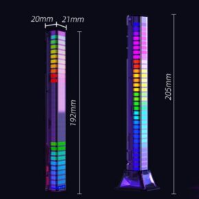 Thanh đèn LED RGB 3D nháy theo nhạc cảm biến âm thanh – Decor phòng, bàn làm việc 4 thanh den LED RGB 3D nhay theo nhac 6