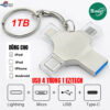 USB 4 Trong 1 EZiTECH 1TB – Ổ Đĩa Flash OTG USB 3.0 Cho iPhone, Android, Laptop 7 USB 4 trong 1 EZiTECH 1TB