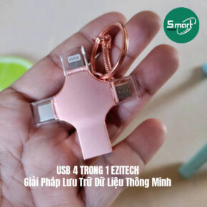 USB 4 Trong 1 EZiTECH 1TB – Ổ Đĩa Flash OTG USB 3.0 Cho iPhone, Android, Laptop 6 USB 4 trong 1 EZiTECH 1TB 2