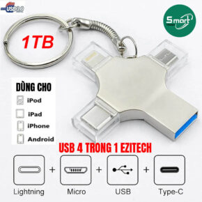 USB 4 trong 1 EZiTECH 1TB