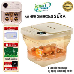 Máy ngâm chân SERA MS02 massage 6 con lăn gấp gọn