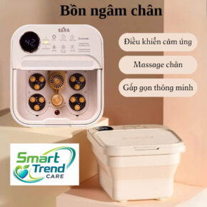 Máy Ngâm Chân SERA MS02 — Massage 6 Con Lăn, Gấp Gọn, Làm Nóng An Toàn 5 vn 11134207 820l4 mezjcgekeolk78