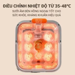 Máy Ngâm Chân SERA MS02 — Massage 6 Con Lăn, Gấp Gọn, Làm Nóng An Toàn 2 vn 11134207 820l4 mgbz2u88bw9485