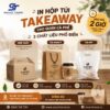 In Hộp Túi Takeaway Cho Quán Cà Phê: 3 Chất Liệu Phổ Biến 2 in hộp túi takeaway TP.HCM Smart Trend