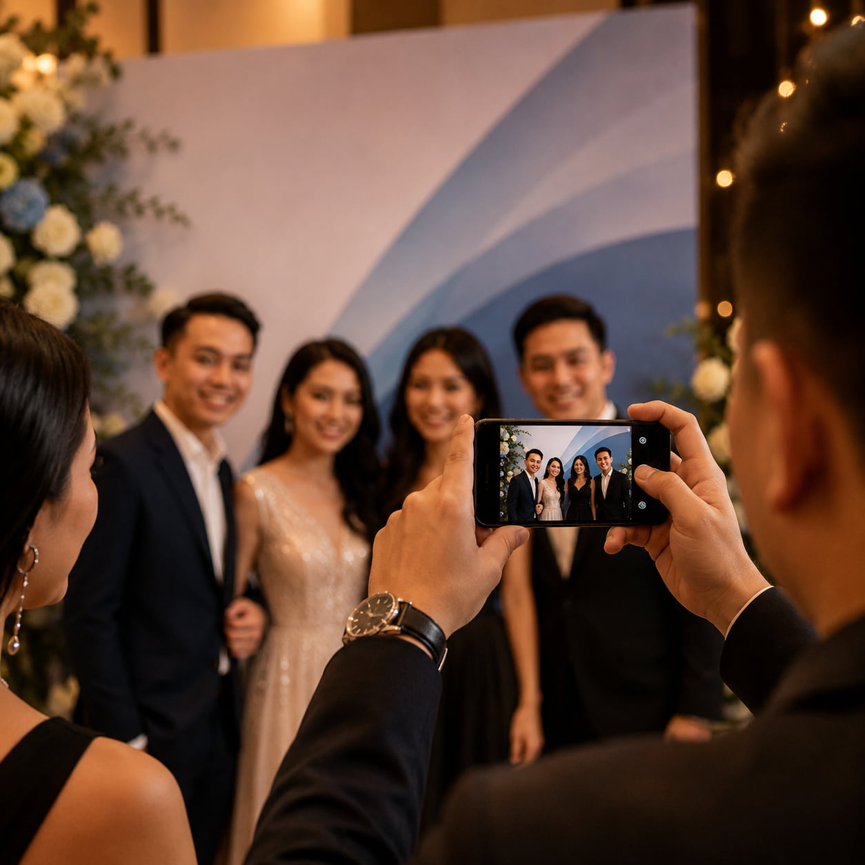 In Backdrop Sự Kiện Theo Yêu Cầu - 3 Chất Liệu Phổ Biến 5 In backdrop khai trương sự kiện - Smart Trend