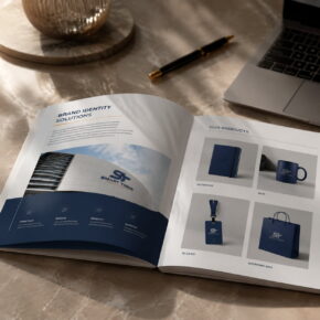 In catalogue brochure theo yêu cầu TP.HCM - giấy Couche cao cấp, báo giá 2 giờ