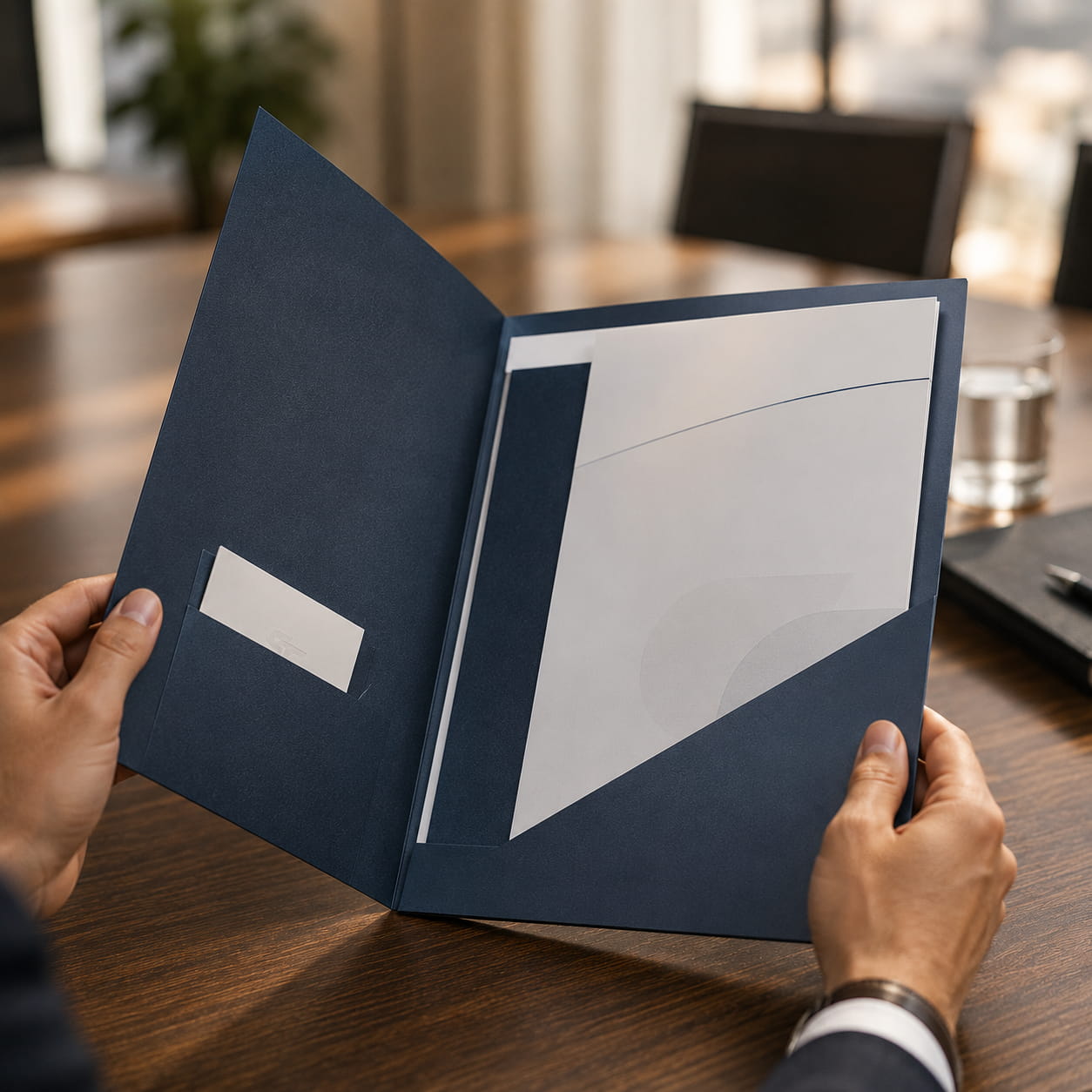 In Folder Bìa Hồ Sơ Theo Yêu Cầu - 3 Chất Liệu Phổ Biến 5 Folder catalogue giới thiệu doanh nghiệp in logo thương hiệu - Smart Trend