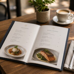 In menu nhà hàng cafe theo yêu cầu TP.HCM - 4 loại menu phổ biến, báo giá 2 giờ