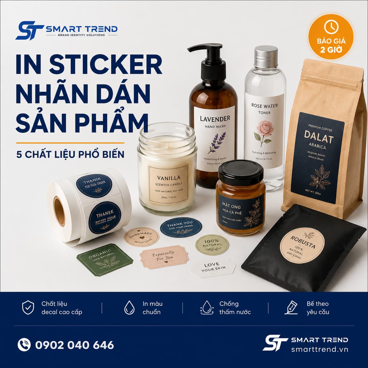 Sticker nhãn dán