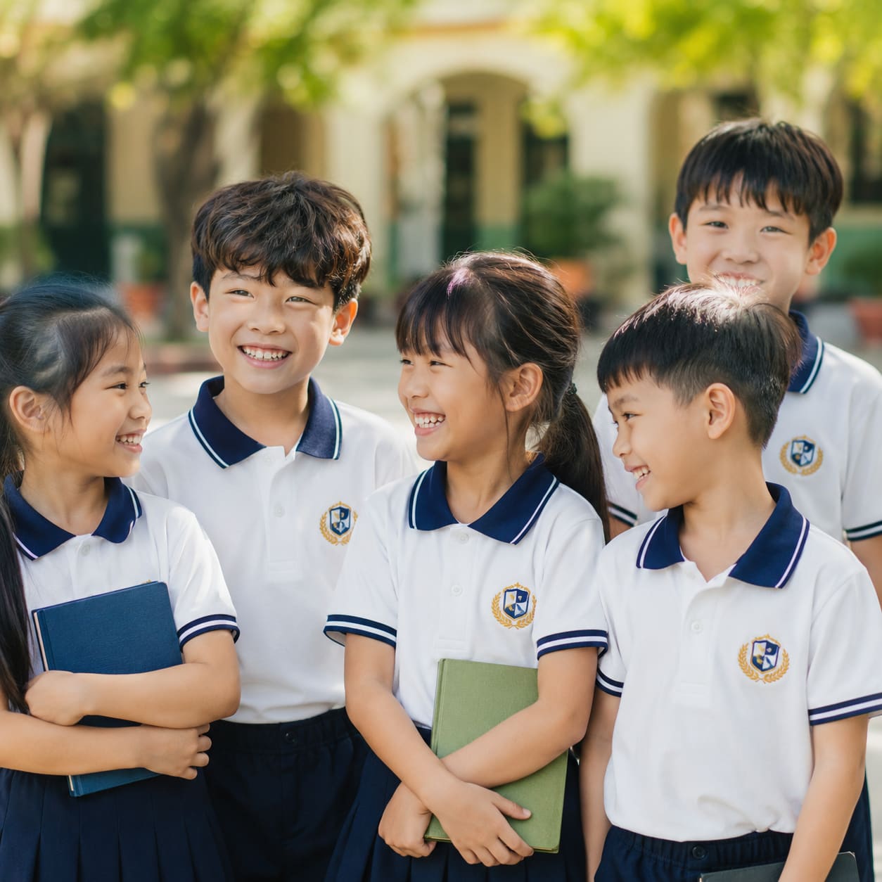 May Đồng Phục Học Sinh Theo Yêu Cầu – 4 Chất Liệu An Toàn