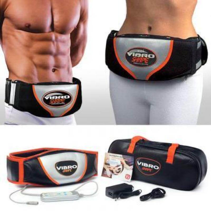 Đai Massage Bụng Vibro Shape Nóng & Rung – 5 Mức Massage, Điều Khiển Cầm Tay 12 dai massage bung vibro shape 3
