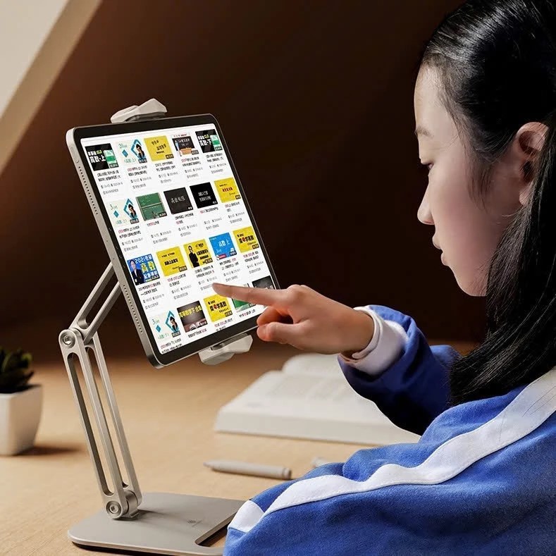 Giá Đỡ Hợp Kim Nhôm P47 Cho Điện Thoại, iPad & Máy Tính Bảng – Xoay 360°, Gập Đa Góc 15 gia do p47 ipad dien thoai may tinh bang smart trend 10